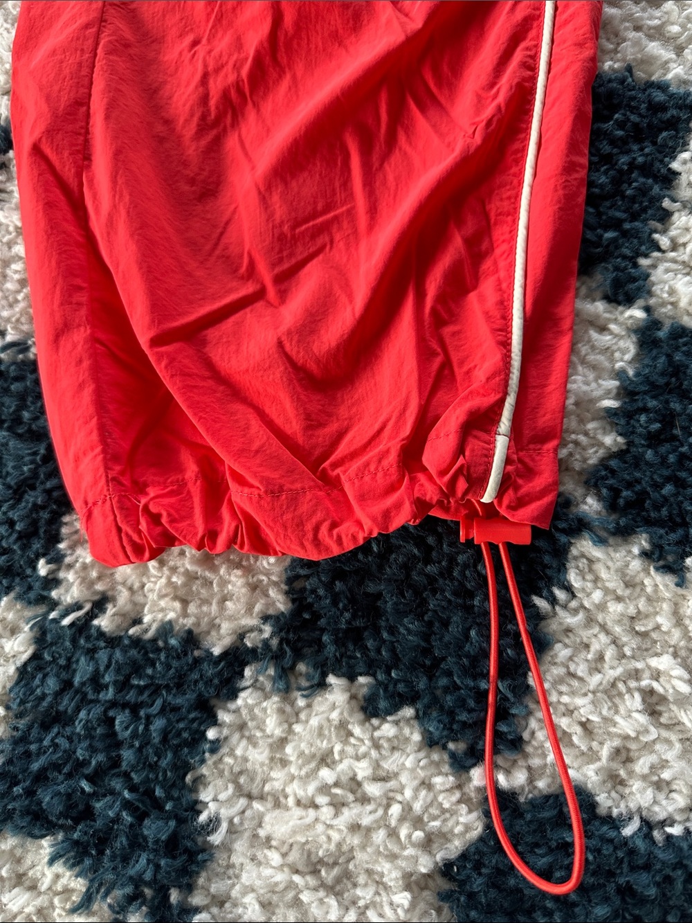 BDG Neon Orange Nylon Track Pants - Picture 4 of 4